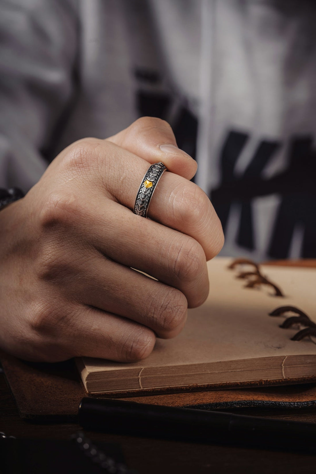 Exploring the Multifunctionality of Rotatable Titanium Steel Rings for Men - Prime Street