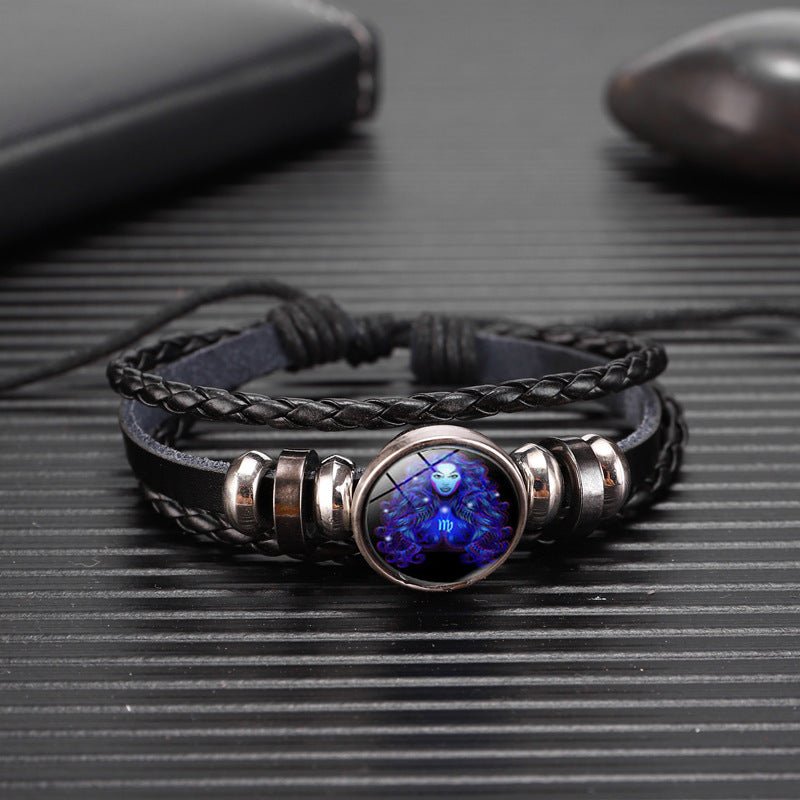 12 Zodiac Constellation Bracelet For Men - Prime Street