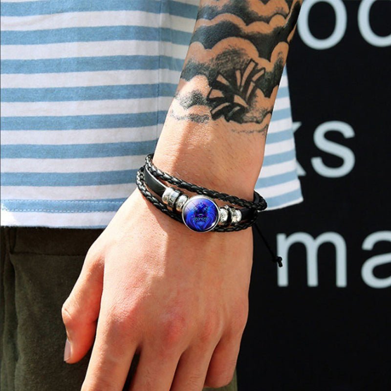 12 Zodiac Constellation Bracelet For Men - Prime Street