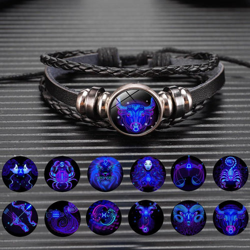 12 Zodiac Constellation Bracelet For Men - Prime Street