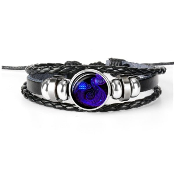 12 Zodiac Constellation Bracelet For Men - Prime Street
