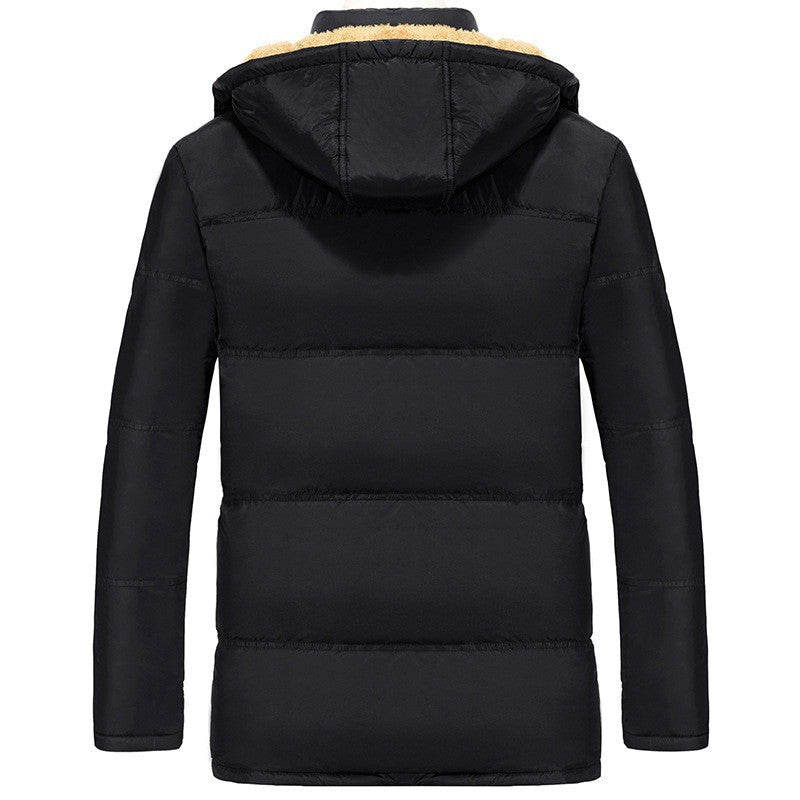 Clothing plus velvet padded jacket men winter - Prime Street