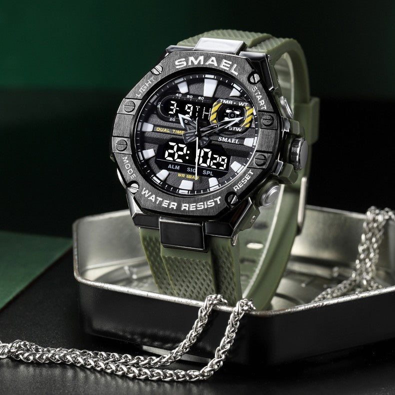 Digital Alloy Electronic Watch Men - Prime Street
