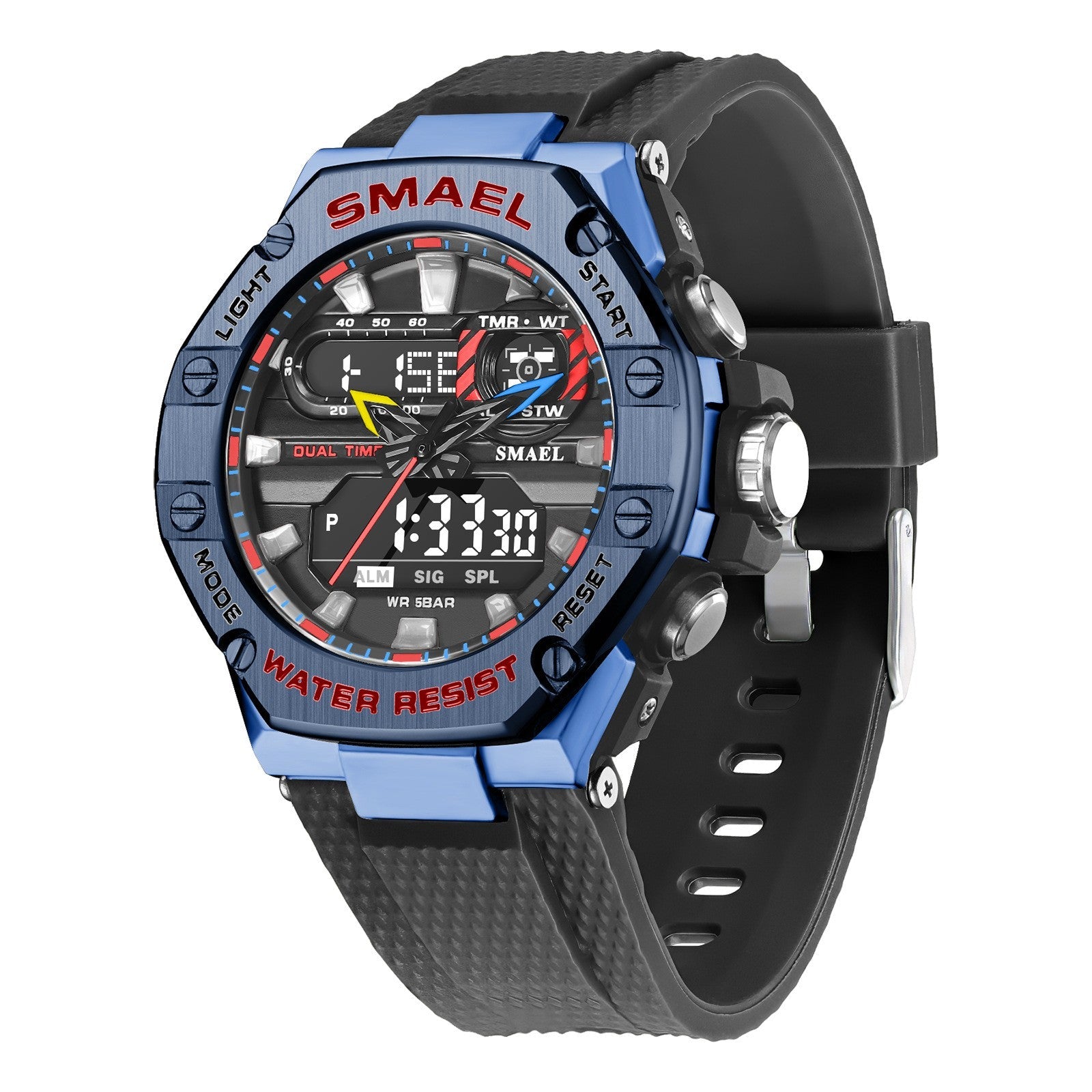 Digital Alloy Electronic Watch Men - Prime Street