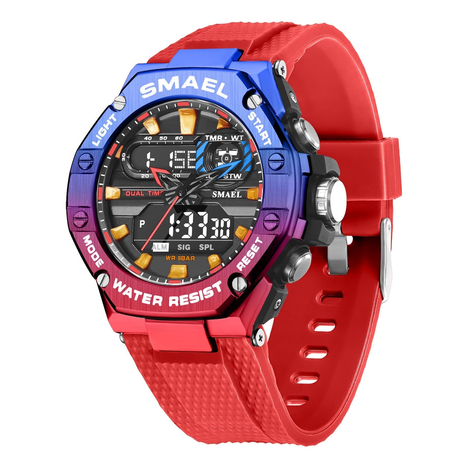 Digital Alloy Electronic Watch Men - Prime Street