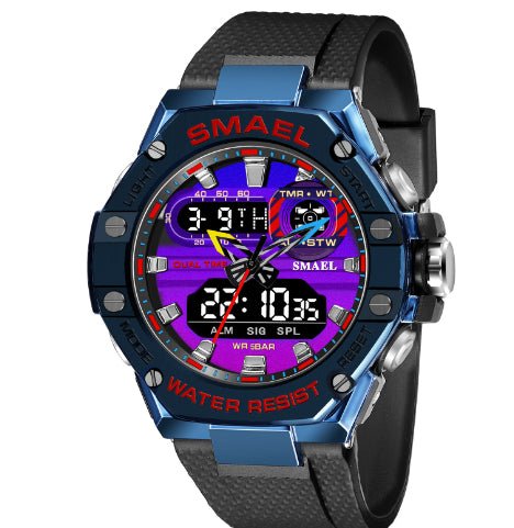 Digital Alloy Electronic Watch Men - Prime Street