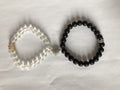 Fashion Jewelry 2pcs Handmade Crown Beaded Charms Bracelet Luminou Heart Glow In The Dark Couple Bracelet For Lover Men Women Fluorescent Gift - Prime Street
