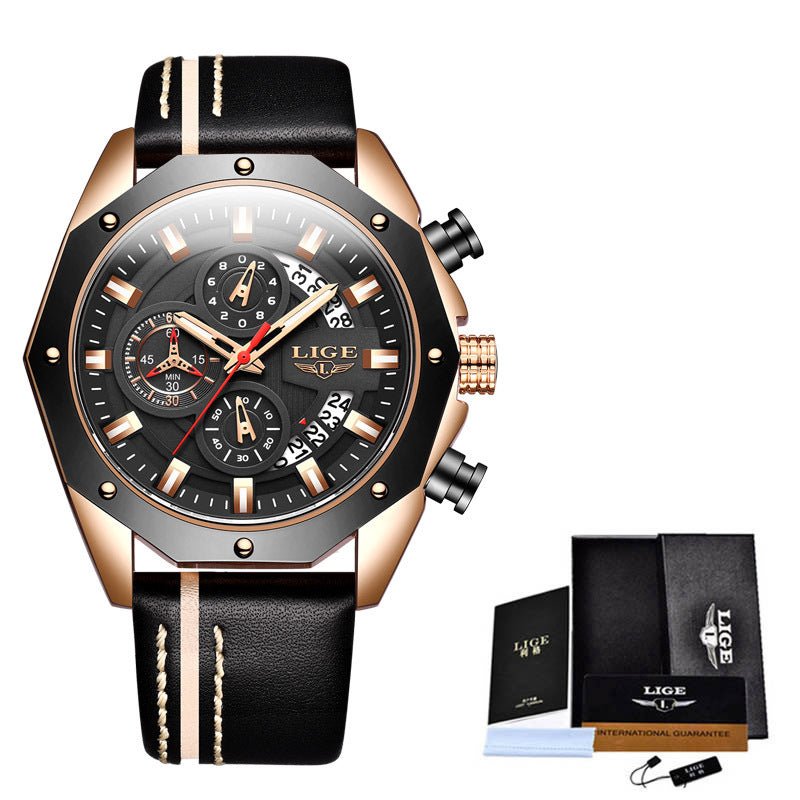 Fashion Mens Watches Top Brand Luxury Silicone Sport Watch Men Quartz Date Clock Waterproof Wristwatch Chronograph - Prime Street