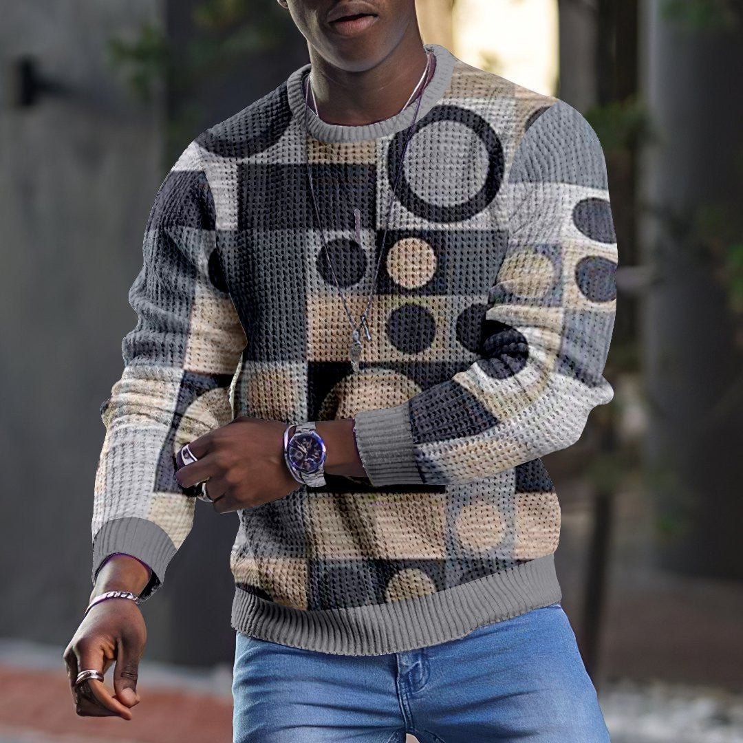 For Men 3D Pullover Casual Tops Long Sleeve T-Shirts - Prime Street