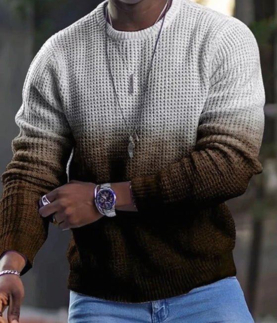 For Men 3D Pullover Casual Tops Long Sleeve T-Shirts - Prime Street