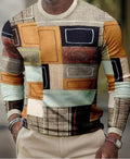 For Men 3D Pullover Casual Tops Long Sleeve T-Shirts - Prime Street
