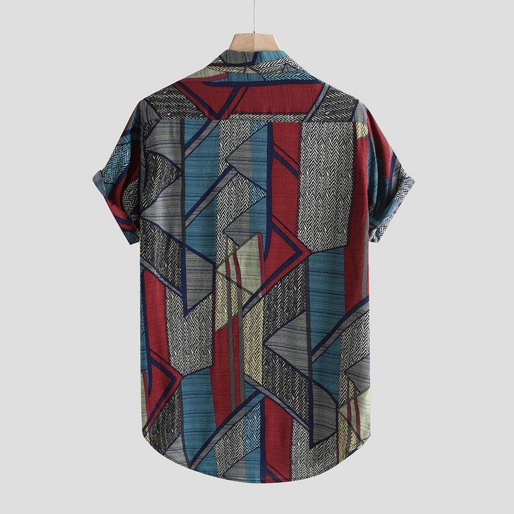 Hawaii Shirts Men Hip Hop Printing Shirts - Prime Street