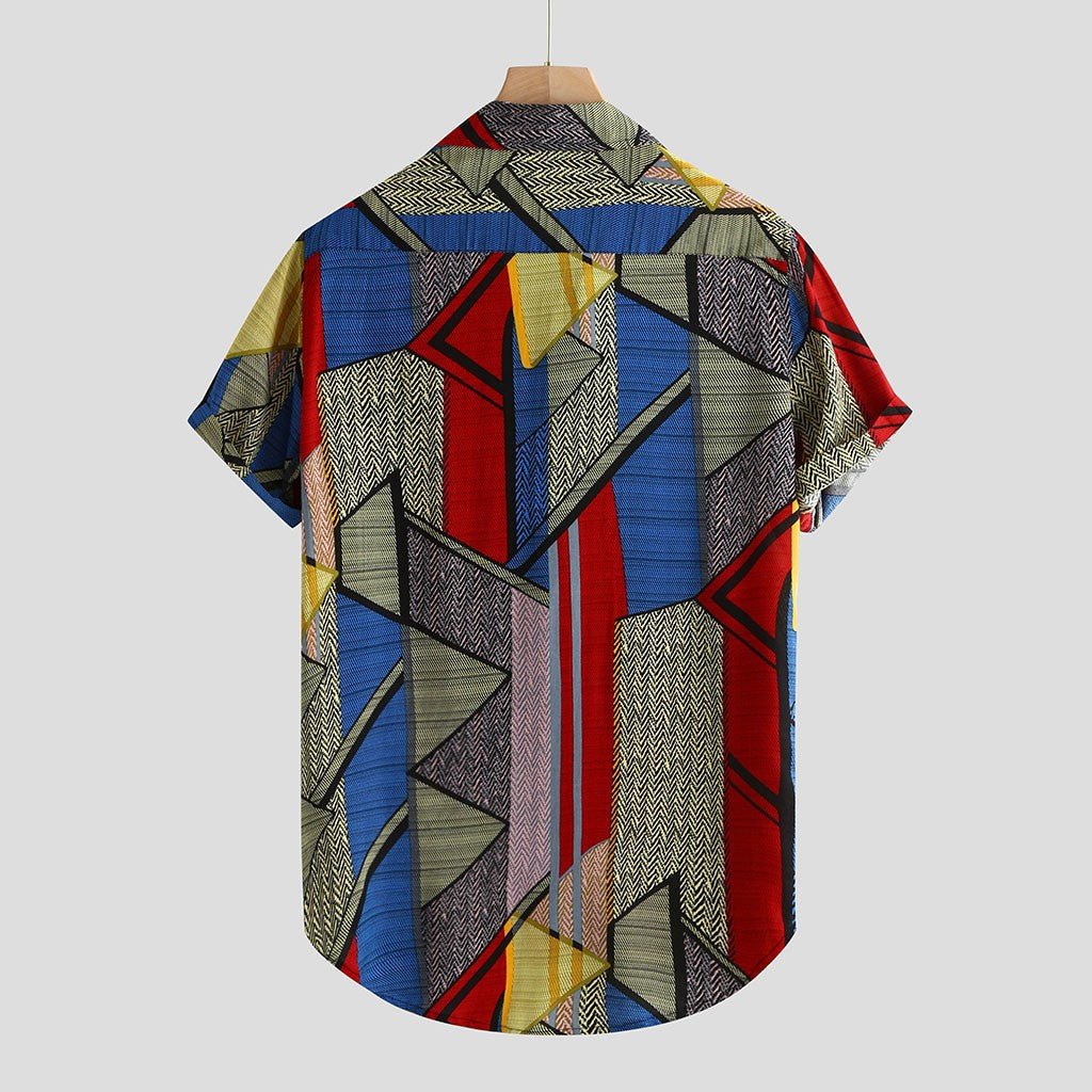 Hawaii Shirts Men Hip Hop Printing Shirts - Prime Street