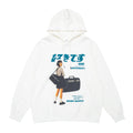 Japanese Characters Printed Casual T-Shirts For Men And Women - Prime Street