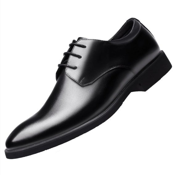 Mazefeng Men Leather Shoes Casual Top Quality Oxfords Men Genuine Leather Dress Shoes Business Formal Shoe Plus Size Wedding 44 - Prime Street
