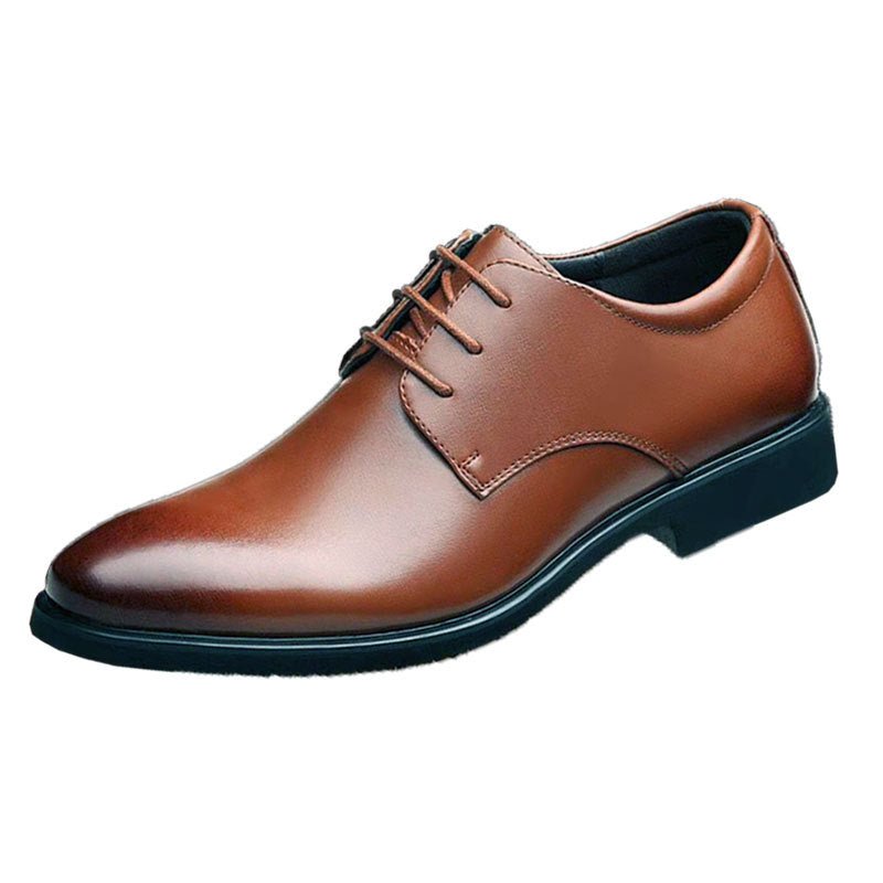 Mazefeng Men Leather Shoes Casual Top Quality Oxfords Men Genuine Leather Dress Shoes Business Formal Shoe Plus Size Wedding 44 - Prime Street