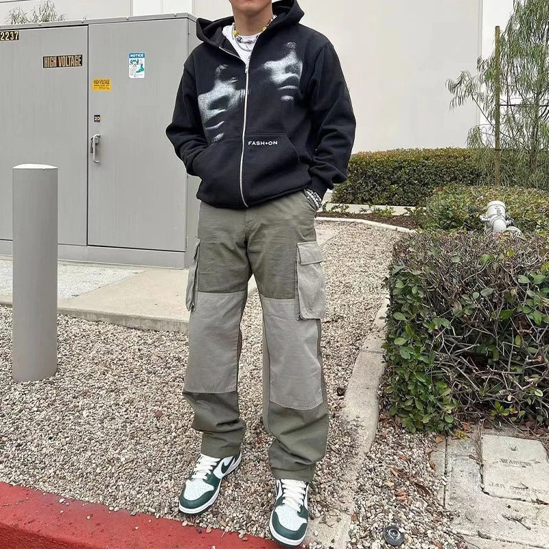 Men Women Y2K Clothing Zip Hoodie Fashion - Prime Street