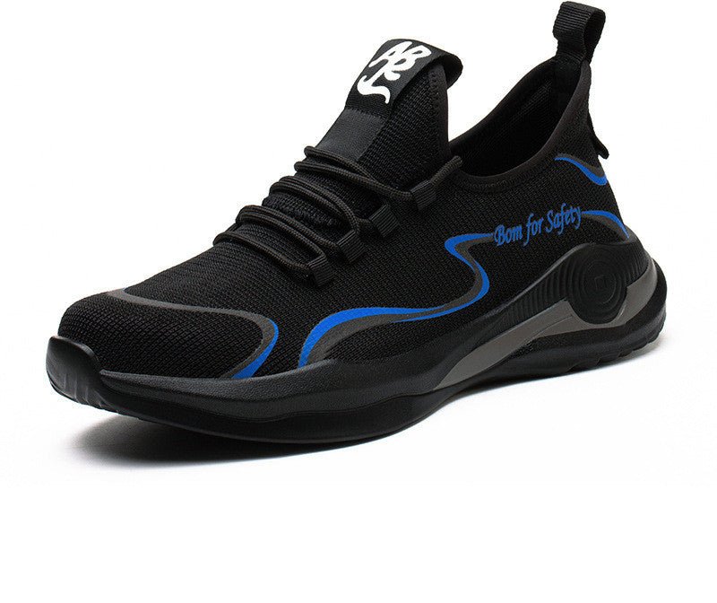 Men Work Safety Shoes Anti-Puncture Working Sneakers Male Indestructible Work Shoes Men Boots Lightweight Men Shoes Safety Boots - Prime Street