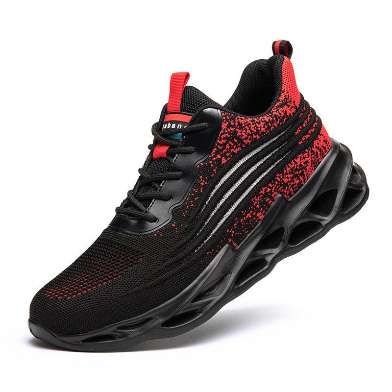 Men Work Safety Shoes Anti-Puncture Working Sneakers Male Indestructible Work Shoes Men Boots Lightweight Men Shoes Safety Boots - Prime Street