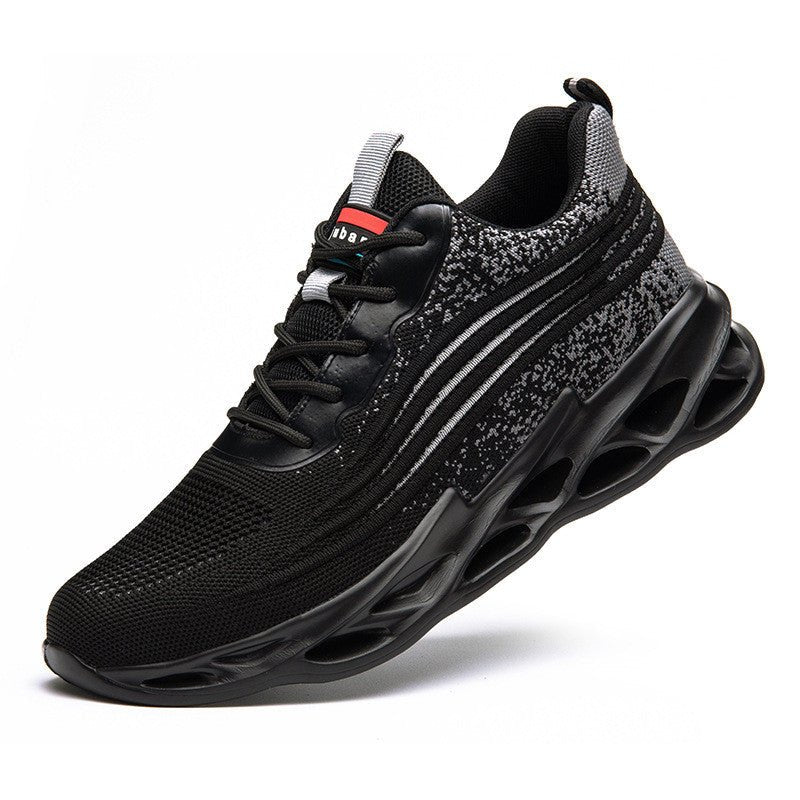 Men Work Safety Shoes Anti-Puncture Working Sneakers Male Indestructible Work Shoes Men Boots Lightweight Men Shoes Safety Boots - Prime Street