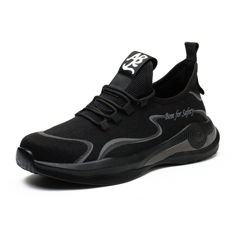 Men Work Safety Shoes Anti-Puncture Working Sneakers Male Indestructible Work Shoes Men Boots Lightweight Men Shoes Safety Boots - Prime Street