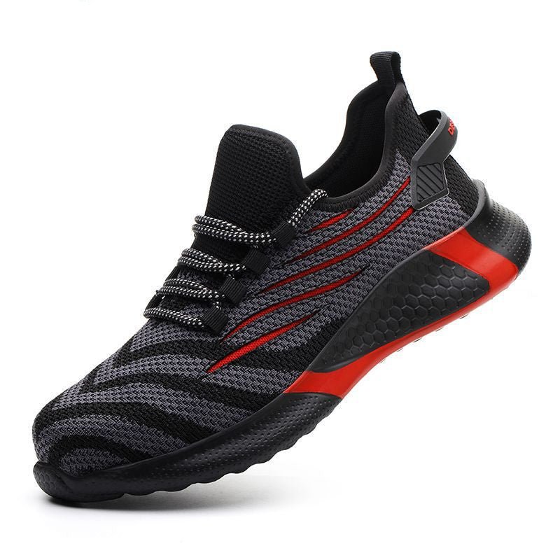 Men Work Safety Shoes Anti-Puncture Working Sneakers Male Indestructible Work Shoes Men Boots Lightweight Men Shoes Safety Boots - Prime Street