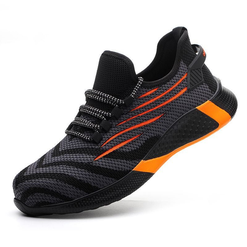 Men Work Safety Shoes Anti-Puncture Working Sneakers Male Indestructible Work Shoes Men Boots Lightweight Men Shoes Safety Boots - Prime Street