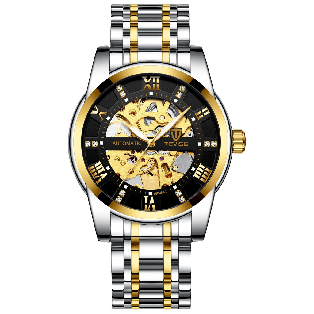Men''s Fashion Watch Fashion Automatic Mechanical Watch Hollow Watch Watch Waterproof Men''s Watch - Prime Street