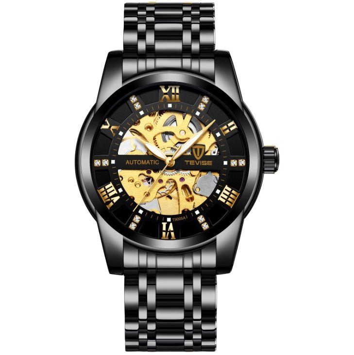 Men''s Fashion Watch Fashion Automatic Mechanical Watch Hollow Watch Watch Waterproof Men''s Watch - Prime Street
