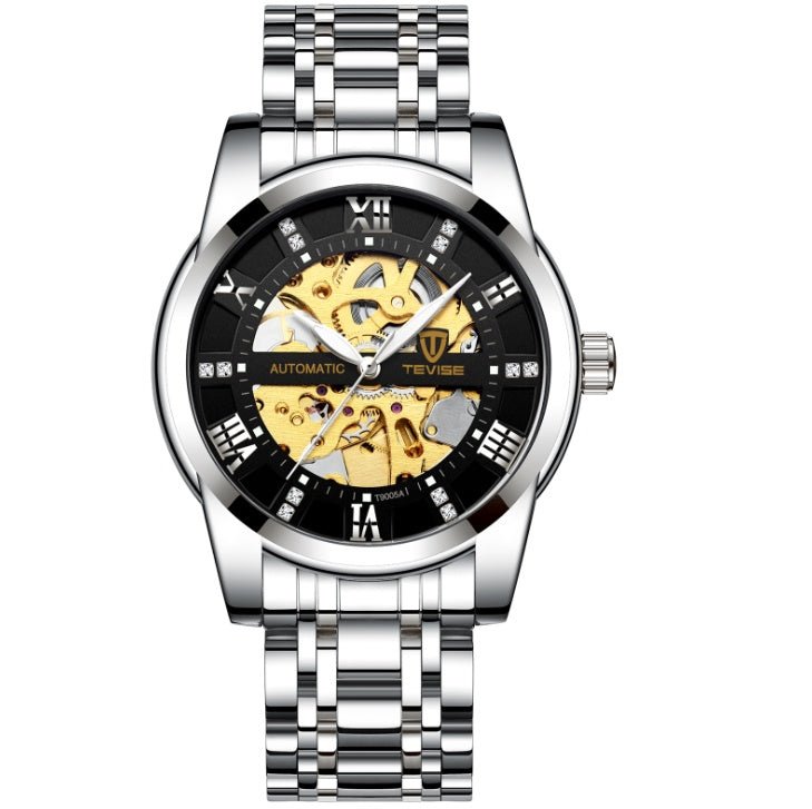 Men''s Fashion Watch Fashion Automatic Mechanical Watch Hollow Watch Watch Waterproof Men''s Watch - Prime Street