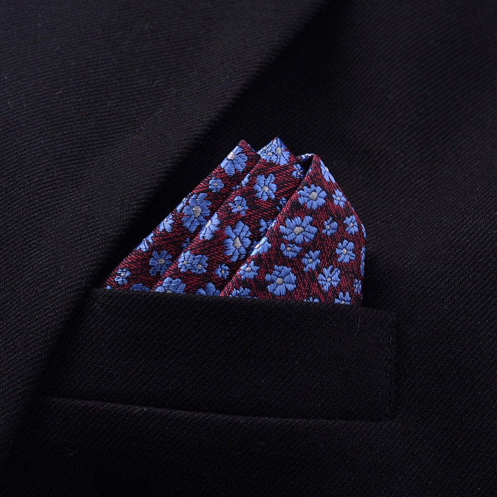 Men's Formal Dress Accessories Business Casual Printing Pocket Square - Prime Street