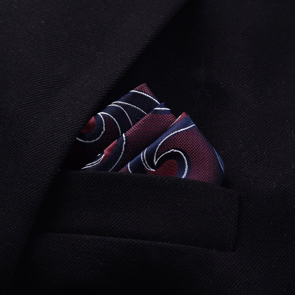 Men's Formal Dress Accessories Business Casual Printing Pocket Square - Prime Street