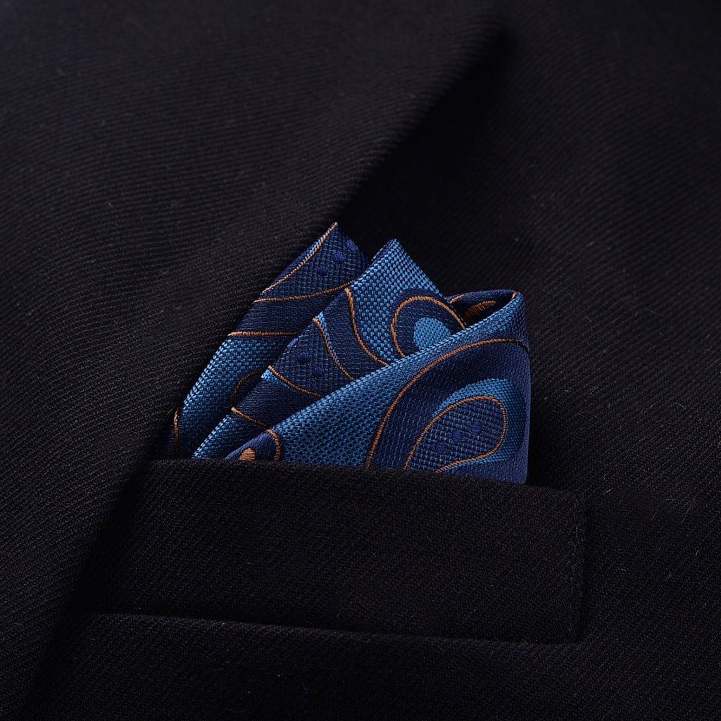 Men's Formal Dress Accessories Business Casual Printing Pocket Square - Prime Street