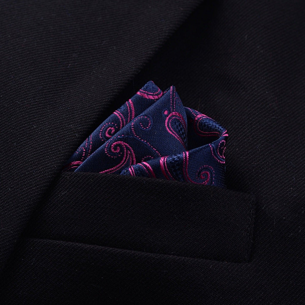 Men's Formal Dress Accessories Business Casual Printing Pocket Square - Prime Street
