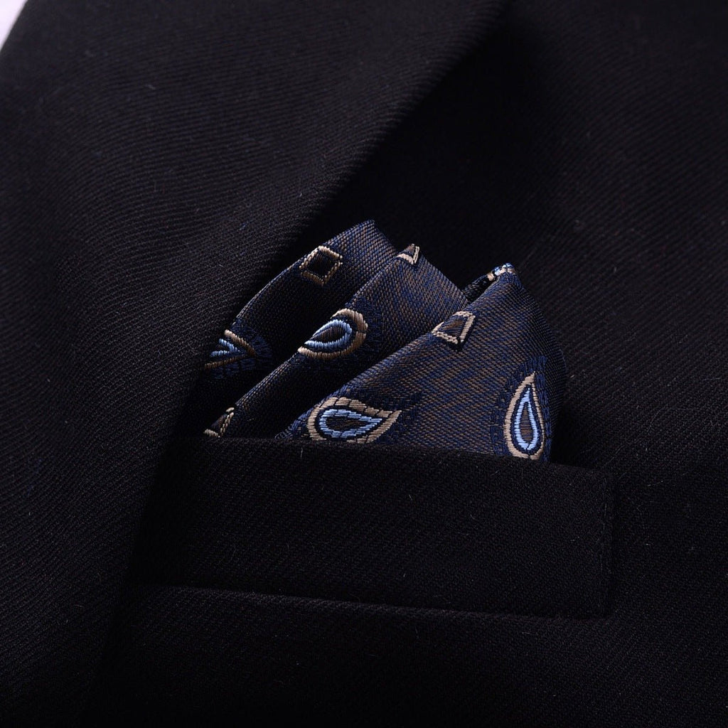 Men's Formal Dress Accessories Business Casual Printing Pocket Square - Prime Street