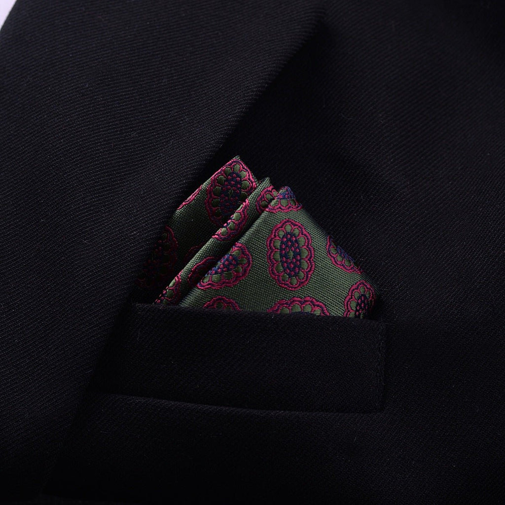 Men's Formal Dress Accessories Business Casual Printing Pocket Square - Prime Street