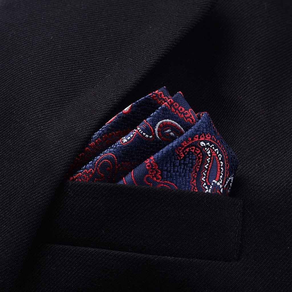 Men's Formal Dress Accessories Business Casual Printing Pocket Square - Prime Street