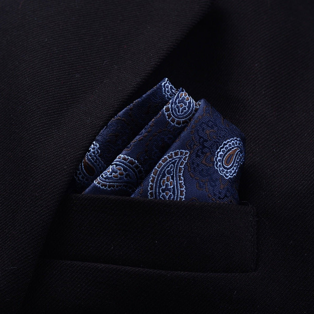 Men's Formal Dress Accessories Business Casual Printing Pocket Square - Prime Street