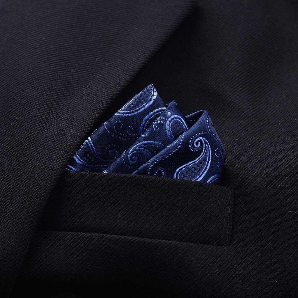 Men's Formal Dress Accessories Business Casual Printing Pocket Square - Prime Street