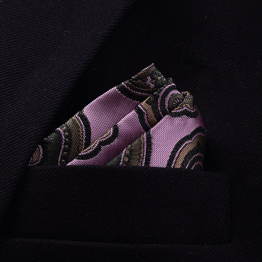 Men's Formal Dress Accessories Business Casual Printing Pocket Square - Prime Street