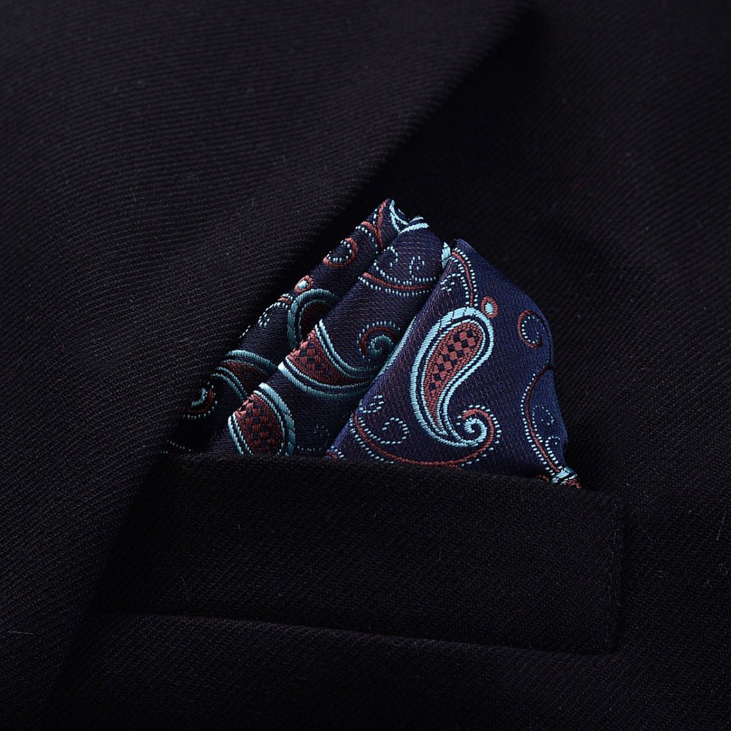 Men's Formal Dress Accessories Business Casual Printing Pocket Square - Prime Street