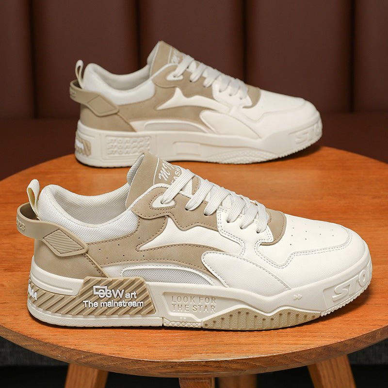 New Breathable White Shoes For Men - Prime Street