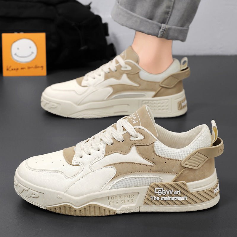 New Breathable White Shoes For Men - Prime Street