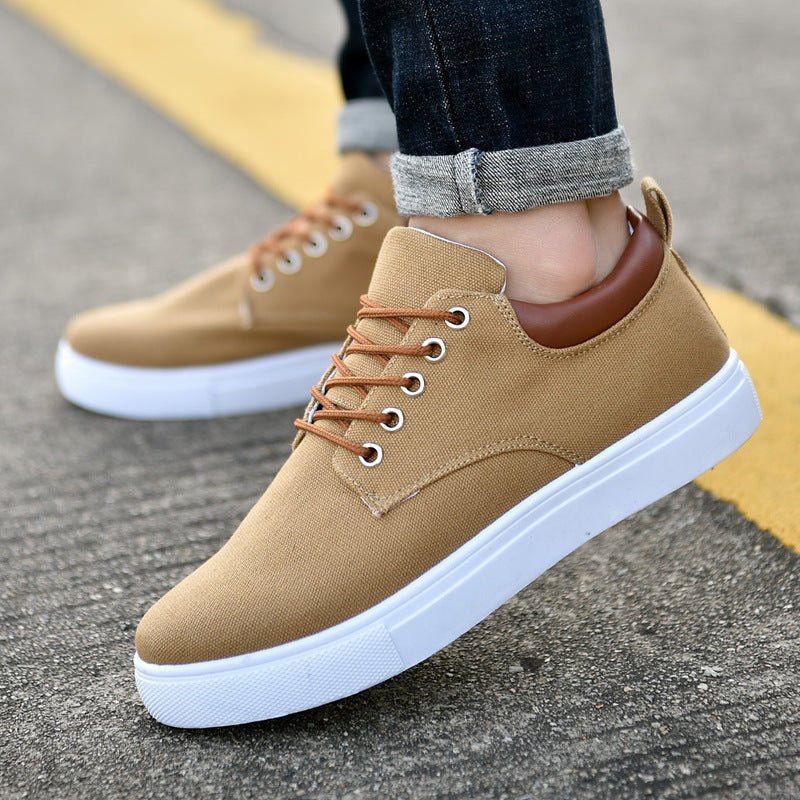 New Canvas Shoes Men Big Shoe 46 47 Man Sneakers Shoes - Prime Street