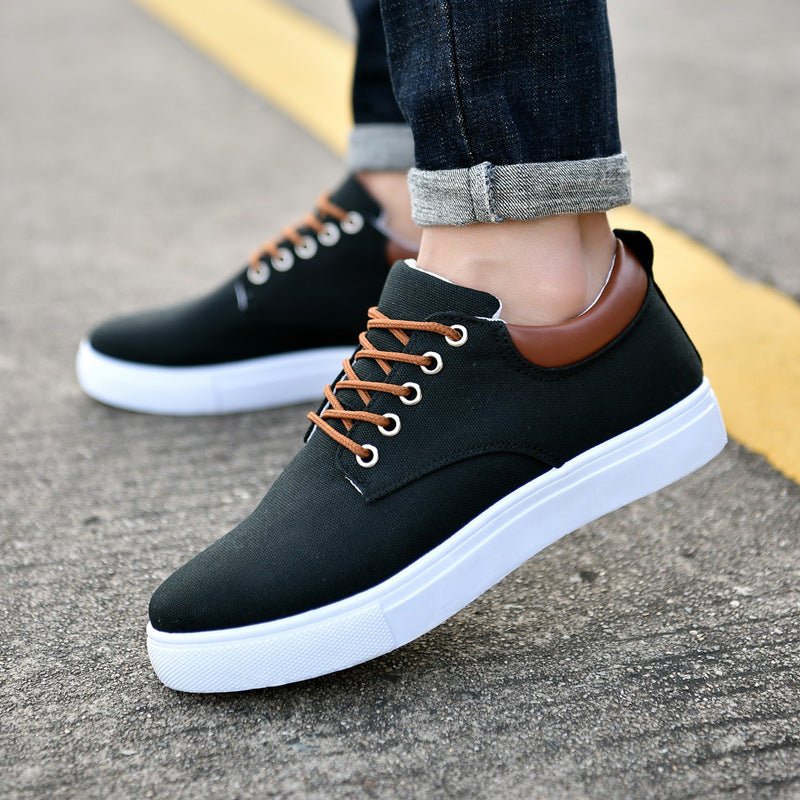 New Canvas Shoes Men Big Shoe 46 47 Man Sneakers Shoes - Prime Street
