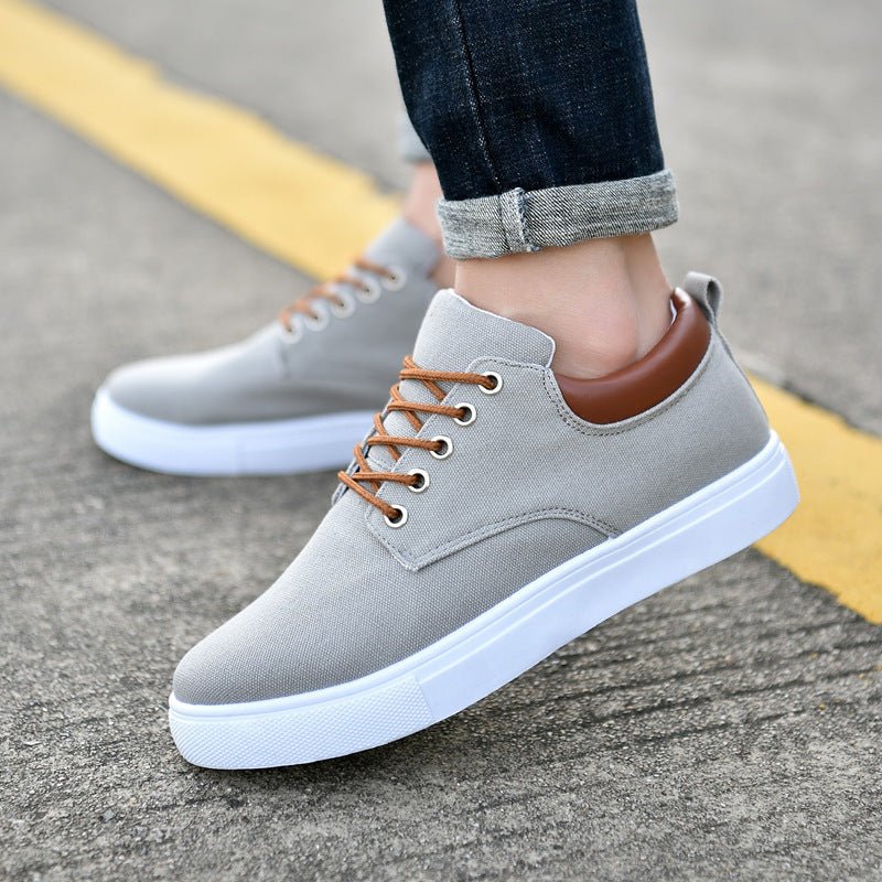 New Canvas Shoes Men Big Shoe 46 47 Man Sneakers Shoes - Prime Street