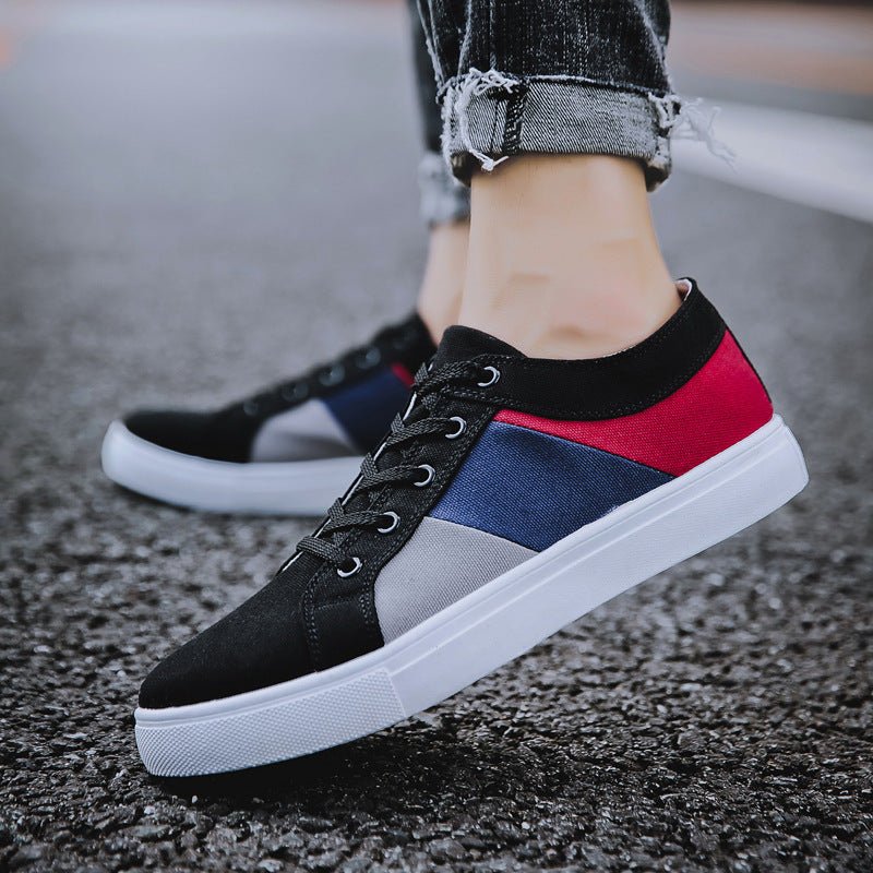 New Canvas Shoes Men Big Shoe 46 47 Man Sneakers Shoes - Prime Street