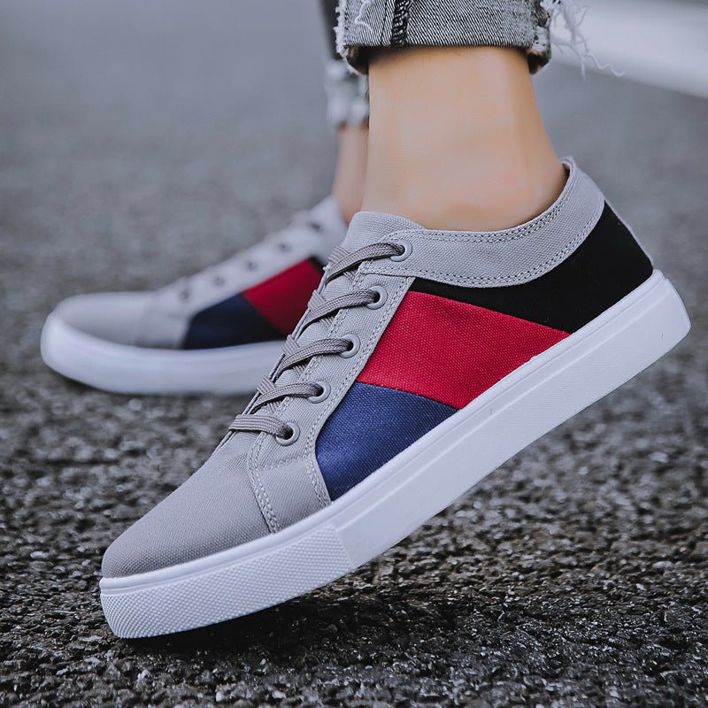 New Canvas Shoes Men Big Shoe 46 47 Man Sneakers Shoes - Prime Street