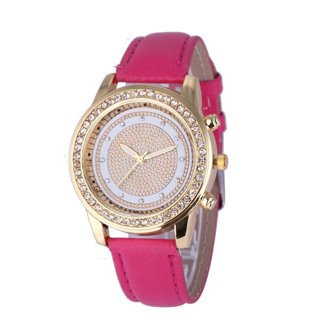 New Women Bracelet Wristwatch ladies Crystal Geneva Watches Fashion Stainless Steel Quartz Wristwatches - Prime Street