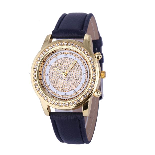 New Women Bracelet Wristwatch ladies Crystal Geneva Watches Fashion Stainless Steel Quartz Wristwatches - Prime Street